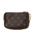 Louis Vuitton B Louis Vuitton Brown Monogram Canvas Canvas Monogram Mini Pochette Accessoires France