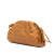 Bottega Veneta B Bottega Veneta Brown Caramel Lambskin Leather Leather Intrecciato The Mini Pouch Italy