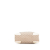 Celine B Celine Brown Beige with White Canvas Fabric Embossed Leather-Trimmed Macadam Tote China