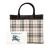 Burberry B Burberry Brown Beige Canvas Fabric House Check Tote United Kingdom