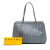 Goyard AB Goyard Gray Coated Canvas Fabric Goyardine Bellechasse PM France