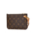 Louis Vuitton AB Louis Vuitton Brown Monogram Canvas Canvas Monogram Neverfull Pochette France