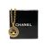 Chanel AB Chanel Gold Gold Plated Metal CC Round Pendant Necklace France