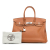 Hermès B Hermès Brown Calf Leather Swift Birkin Retourne 35 France