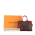 Louis Vuitton AB Louis Vuitton Brown with Red Monogram Canvas Canvas Monogram Popincourt PM France