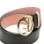 Gucci AB Gucci Black with Pink Calf Leather 1973 Reversible Belt Italy