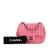 Chanel B Chanel Pink Lambskin Leather Leather Paris Seoul Mini Crochet Lambskin Flap Italy