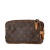 Louis Vuitton AB Louis Vuitton Brown Monogram Canvas Canvas Monogram Pochette Marly Bandouliere France