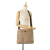 Gucci B Gucci Brown Beige Canvas Fabric GG Crossbody Italy