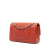 Chanel B Chanel Orange Dark Orange Caviar Leather Leather Medium Classic Caviar Double Flap France