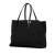 Fendi B Fendi Black Canvas Fabric Zucchino Handbag Italy