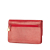 Chanel B Chanel Red Lambskin Leather Leather CC Lambskin Long Wallet France