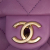 Chanel B Chanel Purple Lambskin Leather Leather Small Quilted Lambskin Funky Town Flap Italy