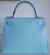 Hermès Sac Hermes Kelly 28 bleu Atoll