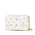 Louis Vuitton B Louis Vuitton White Monogram Multicolore Canvas Canvas Monogram Multicolore Zippy Wallet Spain