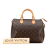 Louis Vuitton B Louis Vuitton Brown Monogram Canvas Canvas Monogram Speedy 30 France