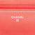 Chanel B Chanel Orange Dark Orange Patent Leather Leather Quilted Patent Wallet On Chain Spain