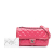 Chanel B Chanel Pink Patent Leather Leather Medium Patent Coco Shine Flap Italy