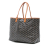 Goyard AB Goyard Black Coated Canvas Fabric Goyardine Saint Louis PM France