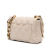 Chanel AB Chanel Brown Light Beige Lambskin Leather Leather Small Quilted Lambskin Funky Town Flap Italy