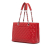 Chanel B Chanel Red Caviar Leather Leather Caviar Grand Shopping Tote Italy