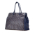 Goyard AB Goyard Blue Navy Coated Canvas Fabric Goyardine Sac Hardy Pet Carrier PM France