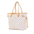 Louis Vuitton B Louis Vuitton White Damier Canvas Canvas Damier Azur Neverfull MM France