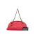 Chanel B Chanel Red Lambskin Leather Leather Medium Lambskin Just Mademoiselle Shoulder Bag Italy