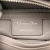 Christian Dior Dior Brown Light Beige Lambskin Leather Leather Medium Lambskin Cannage Ruffle Trim Lady Dior Italy