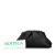 Bottega Veneta AB Bottega Veneta Black Lambskin Leather Leather Lambskin The Pouch Italy