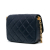 Chanel AB Chanel Blue Navy Lambskin Leather Leather Lambskin CC Coin Flap Italy