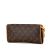 Louis Vuitton AB Louis Vuitton Brown Monogram Canvas Canvas Monogram Pochette Twin GM Spain