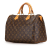 Louis Vuitton B Louis Vuitton Brown Monogram Canvas Canvas Monogram Speedy 30 United States