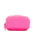 Chanel AB Chanel Pink Hot Pink Cotton Fabric Jersey 19 Round Clutch on Chain Italy