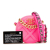 Chanel AB Chanel Pink Hot Pink Cotton Fabric Jersey 19 Round Clutch on Chain Italy