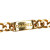 Chanel B Chanel Gold Gold Plated Metal Medallion Chain Belt France