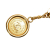 Chanel B Chanel Gold Gold Plated Metal Medallion Chain Belt France