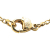 Chanel AB Chanel Gold Gold Plated Metal CC Logo Pendant Necklace France