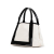 Balenciaga B Balenciaga White Canvas Fabric Navy Cabas S Tote Italy