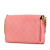 Chanel B Chanel Pink Calf Leather Quilted skin Straight Lined Flap Italy