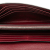 Loewe AB LOEWE Red with White Calf Leather Puzzle Continental Wallet Spain