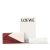 Loewe AB LOEWE Red with White Calf Leather Puzzle Continental Wallet Spain