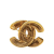 Chanel B Chanel Gold Gold Plated Metal CC Brooch France