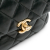 Chanel B Chanel Black Lambskin Leather Leather Mini Quilted Lambskin Candy Chain Flap Italy