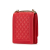 Chanel AB Chanel Red Caviar Leather Leather Quilted Caviar North South Boy Flap Italy