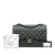 Chanel B Chanel Gray Dark Gray Caviar Leather Leather Jumbo Classic Caviar Double Flap France