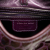 Christian Dior AB Dior Purple Violet Patent Leather Leather Patent Croc Embossed 61 Shoulder Bag Italy