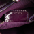 Christian Dior AB Dior Purple Violet Patent Leather Leather Patent Croc Embossed 61 Shoulder Bag Italy