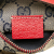 Gucci AB Gucci Brown Beige Canvas Fabric GG Web Double Pocket Belt Bag Italy