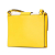 Fendi AB Fendi Yellow with Brown Light Beige Calf Leather skin FF 1974 Flat Baguette Italy